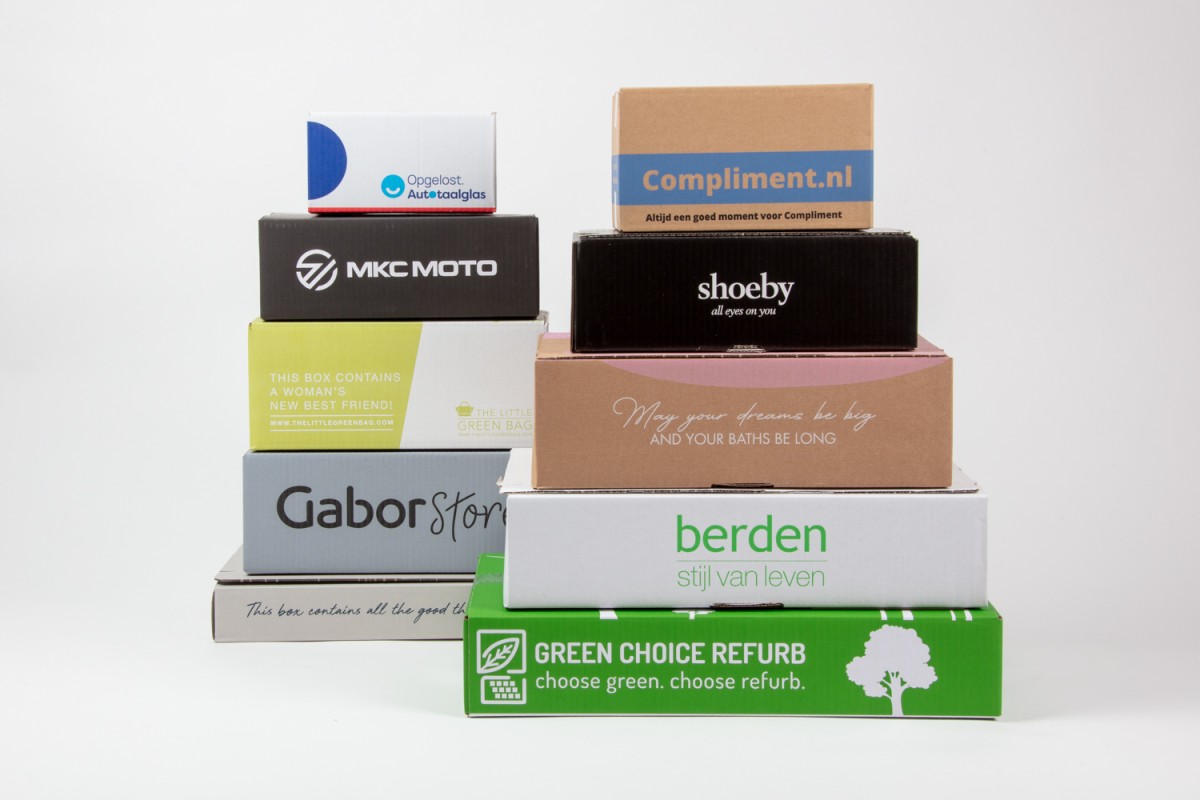 Bedrukt dozen assorti